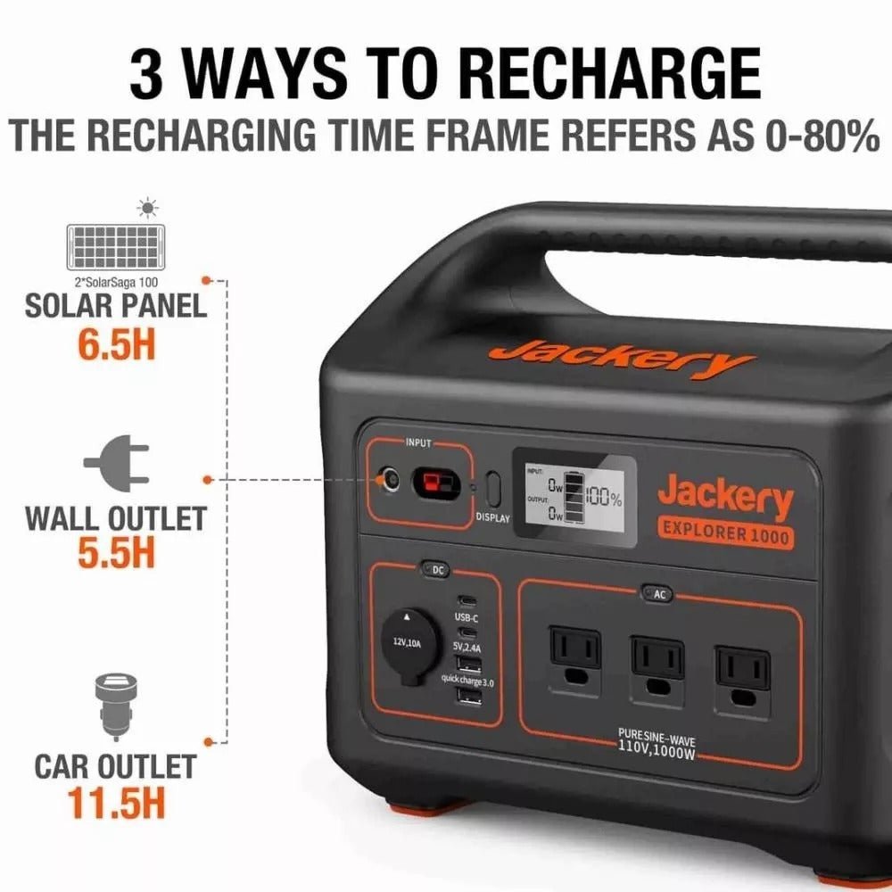 Rated 5.00 out of 5 Explorer 1000 Portable Power Station