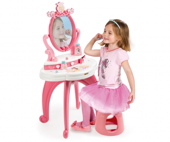 Disney Princess Coiffeuse 2 En 1 Accessoires