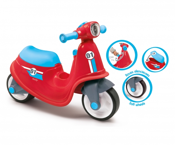 Porteur Scooter Rouge Accessoires