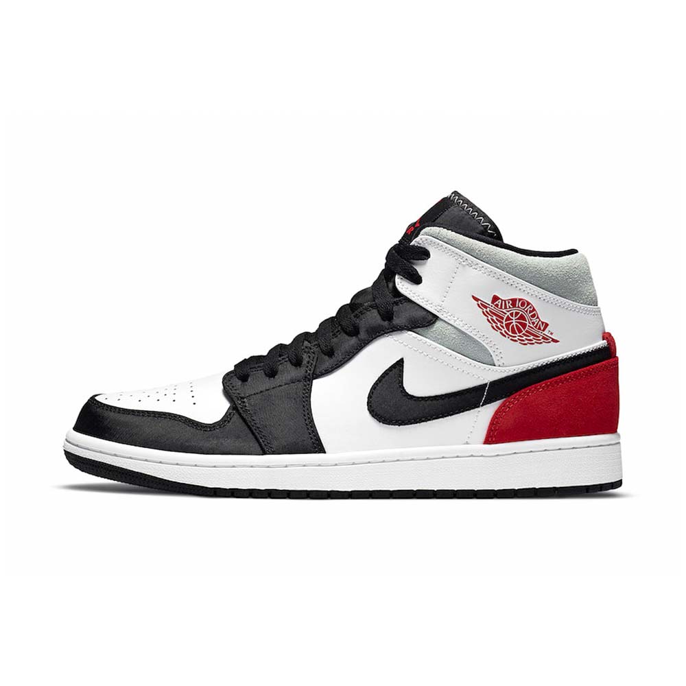 Air Jordan 1 Mid SE  ‘ Red Black Toe ‘ 852542-100