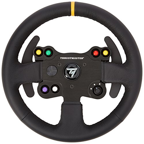 Thrustmaster Leather 28GT Wheel Add-On (PS5, PS4, XBOX Series X/S, One, PC) & T-LCM Pedals (PS5, PS4, XBOX Series X/S, One, PC