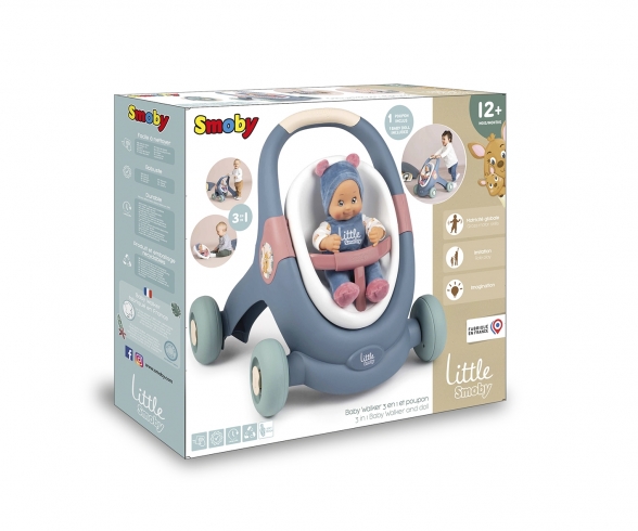 LS Baby Walker 3 en 1 + Poupon Accessoires