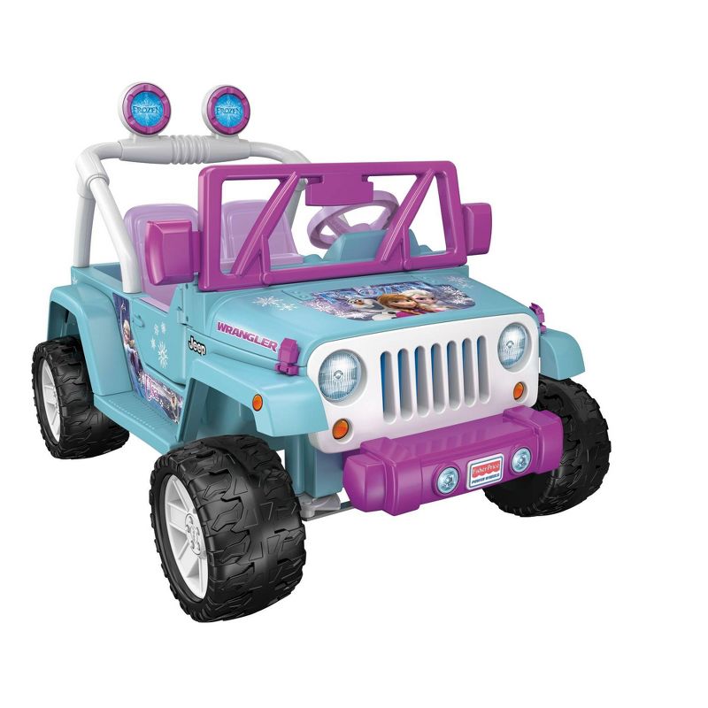 Power Wheels 12V Disney Princess Frozen Jeep Wrangler Powered Ride-On