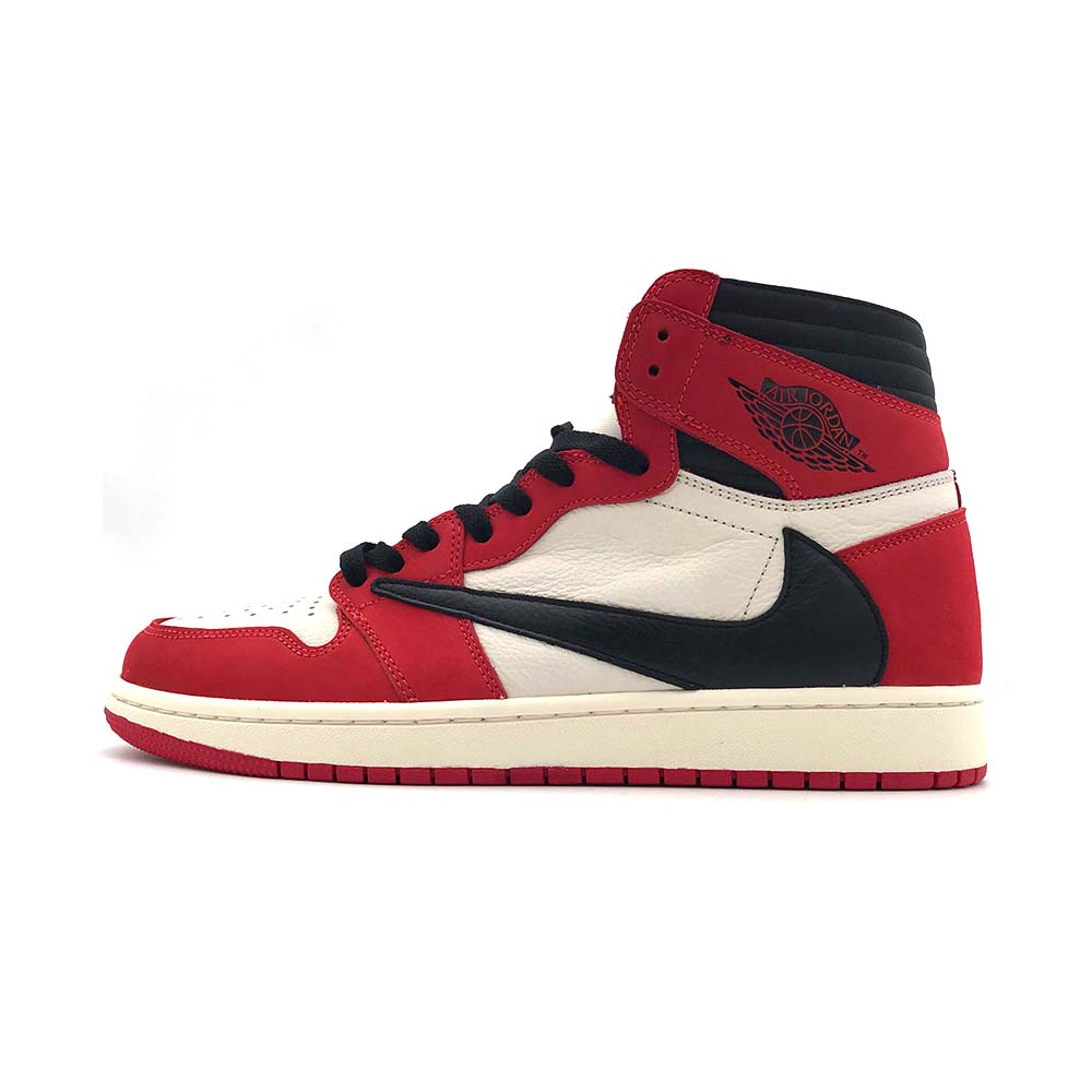 Travis Scott x Air Jordan 1 Retro High OG  ‘ Red ‘ CD4487-101