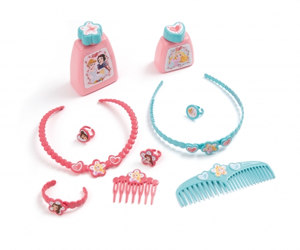 Disney Princess Coiffeuse 2 En 1 Accessoires