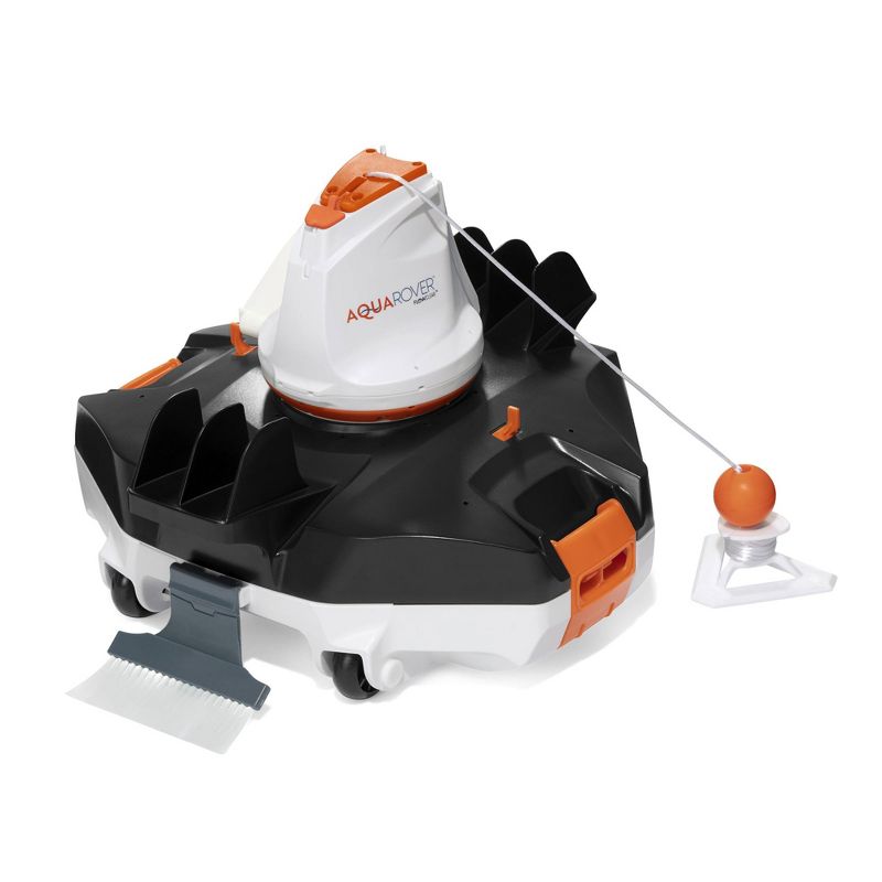 Bestway FlowClear AquaRover Autonomous Automatic Cordless Above Ground Inground Swimming Pool Robot Vacuum Cleaner with Directional Jet System
