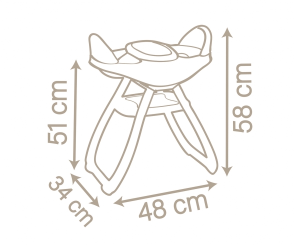 BN Chaise Haute Jumeaux Accessoires