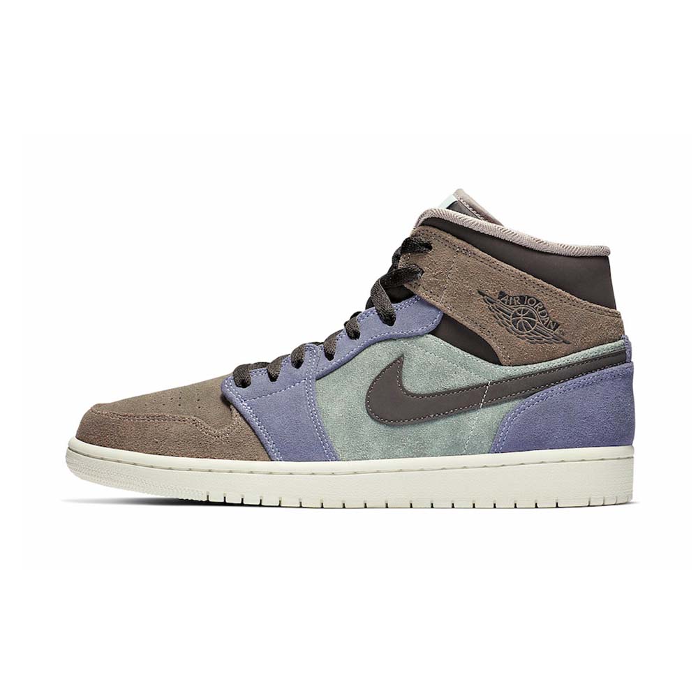 Air Jordan 1 Mid  ‘ Suede Patch ‘ 852542-203
