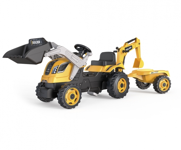 Tracteur Builder Max + Remorque Accessoires