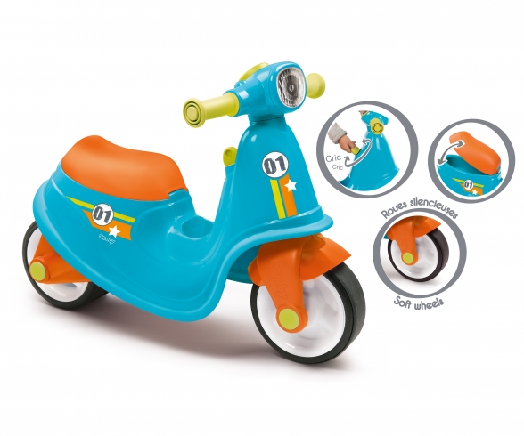 Porteur Scooter Bleu Accessoires
