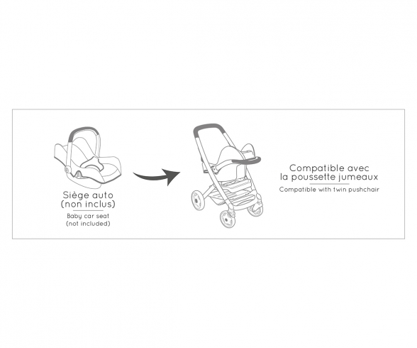 Maxi-Cosi Poussette+Landau Sauge