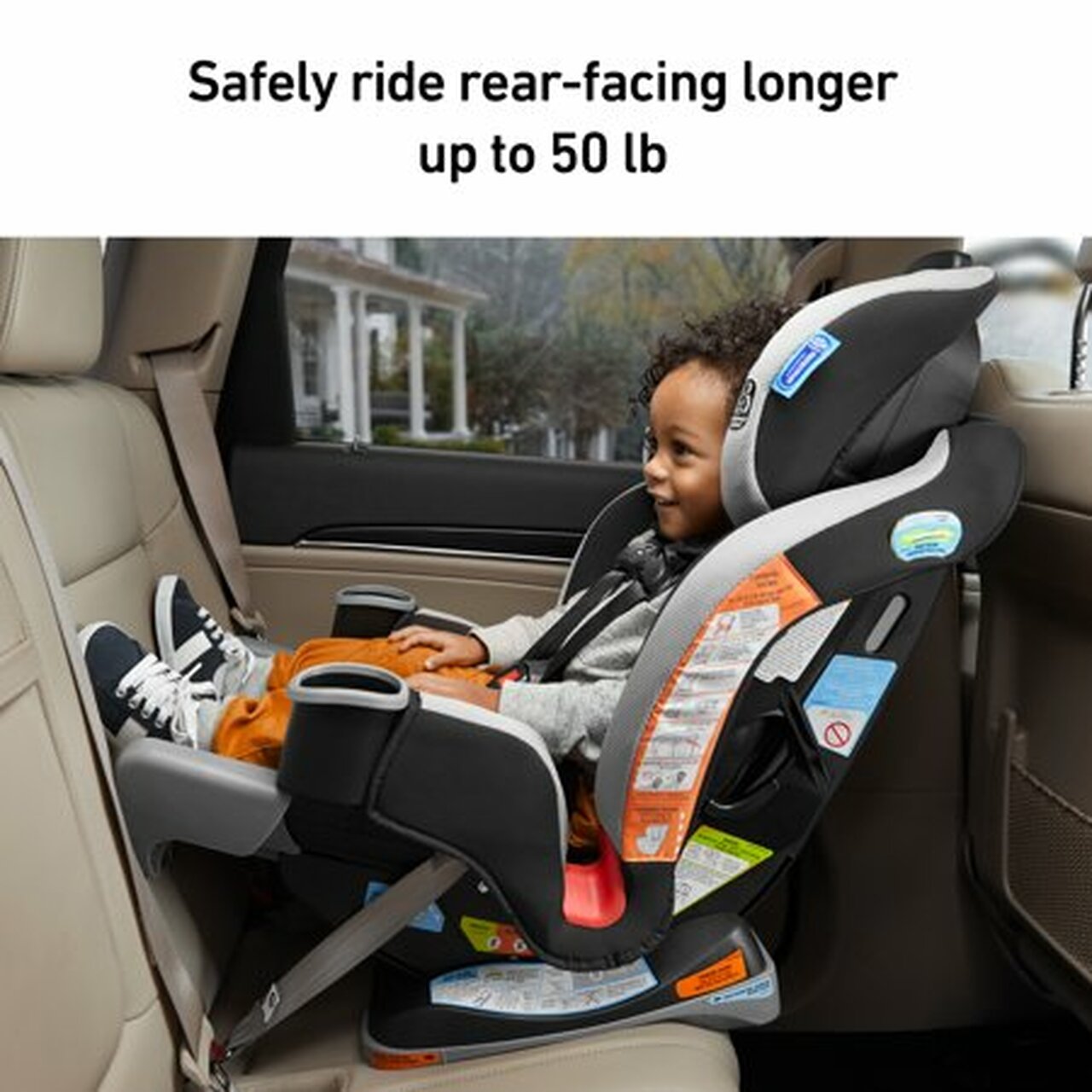 Graco Extend2Fit 3-in-1 Convertible Car Seat, Stocklyn