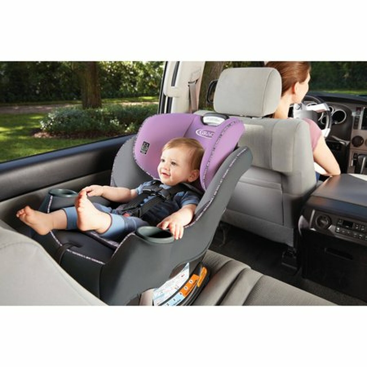 Graco Sequel 65 Convertible Car Seat with 6-Position Recline, Ara Pink