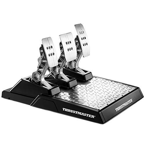 Thrustmaster Leather 28GT Wheel Add-On (PS5, PS4, XBOX Series X/S, One, PC) & T-LCM Pedals (PS5, PS4, XBOX Series X/S, One, PC
