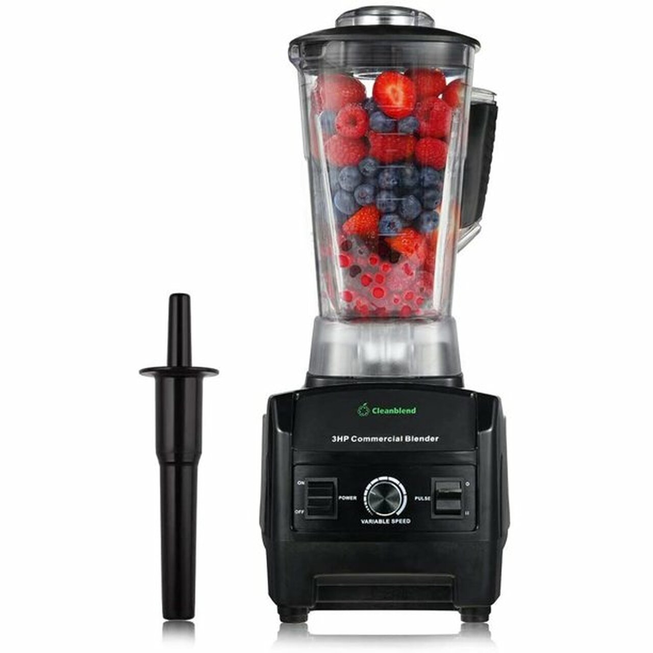 Cleanblend Commercial Blender – 64 Oz Countertop Blender 1800 Watt Base