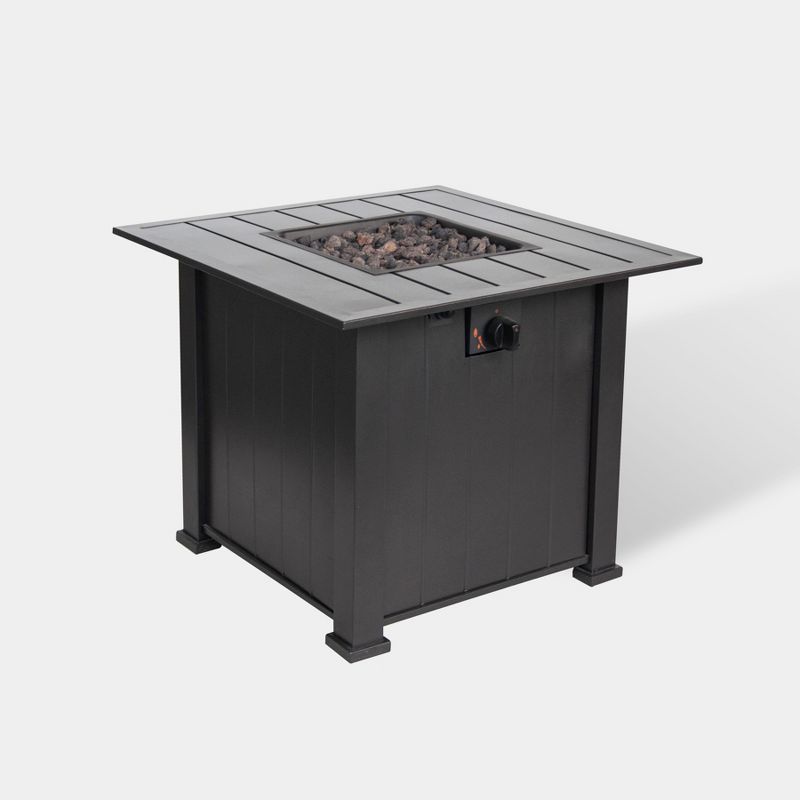 Camden 30″ Wide Square Fire Table – Brown – Threshold™