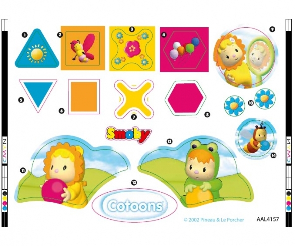 Cotoons Table D'Activites Accessoires
