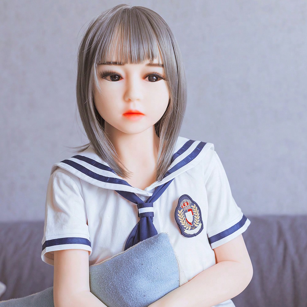 50in(125cm) Bianca Flat School Girl Premium Lifelike Mini Sex Doll