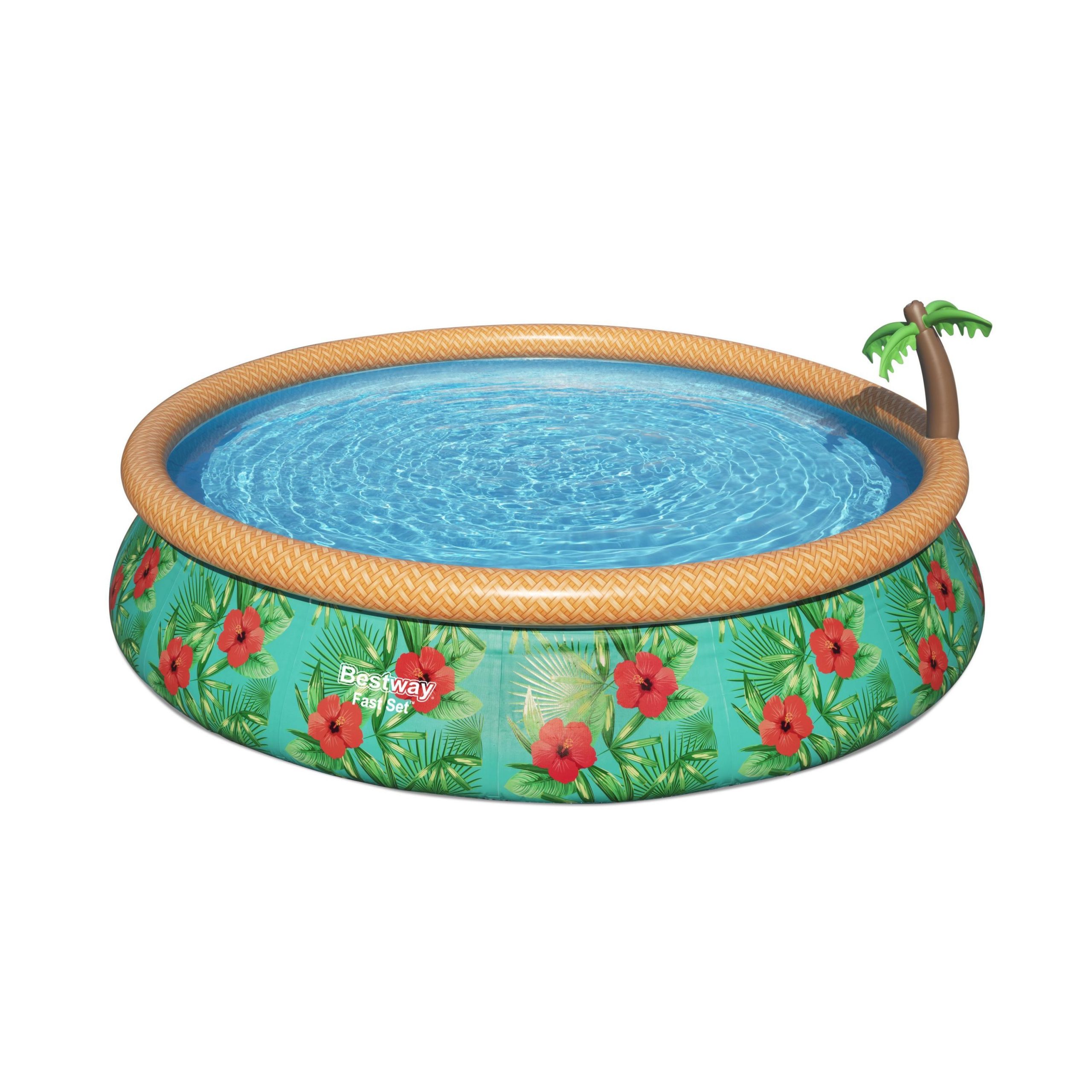 Bestway Fast Set Paradise Palms Inflatable Pool Set