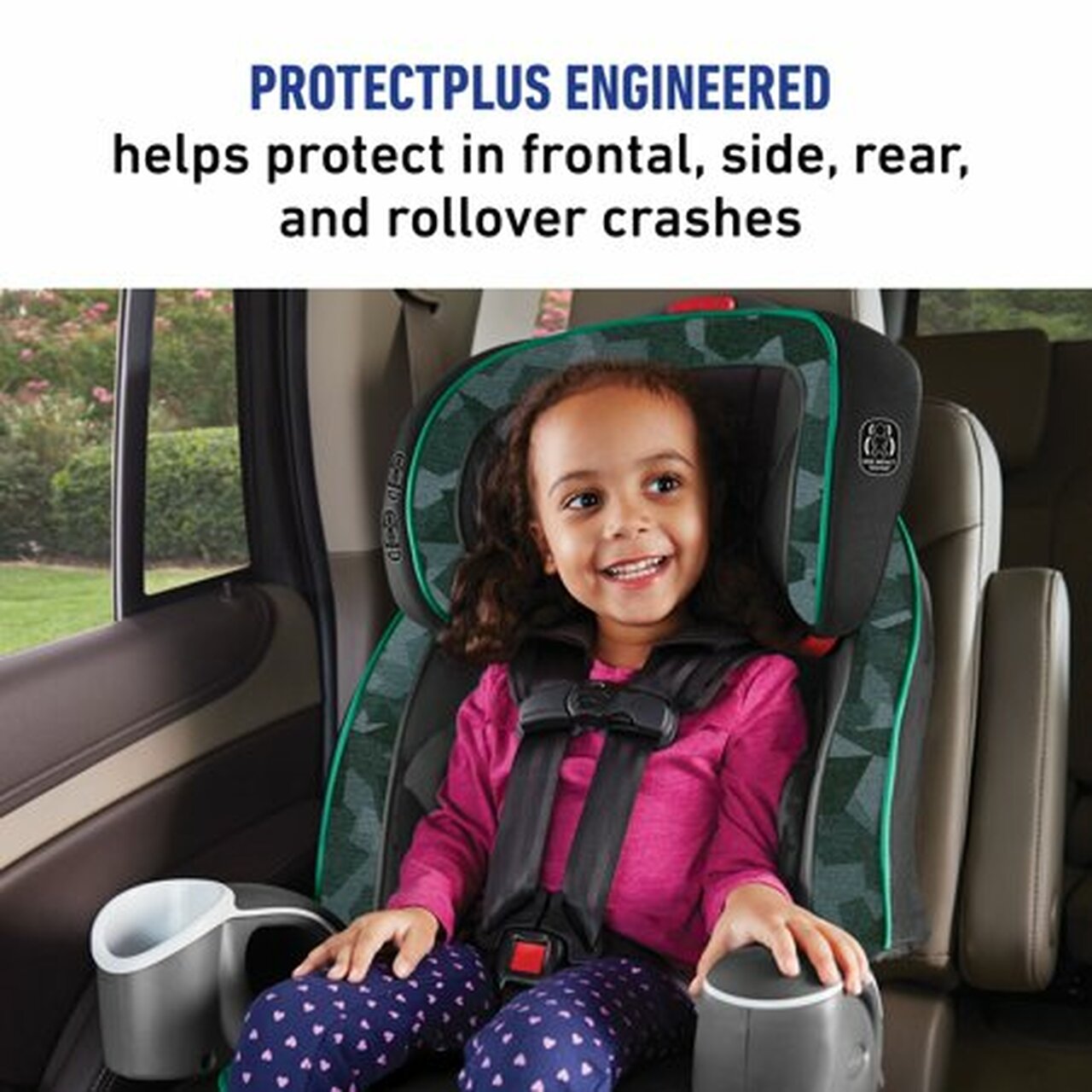 Graco Nautilus 65 3-in-1 Harness Booster Car Seat, Troy
