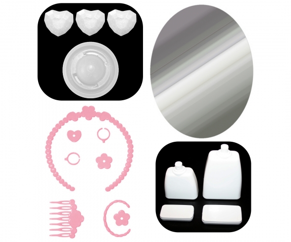 HK Coiffeuse 2 En 1 Accessoires