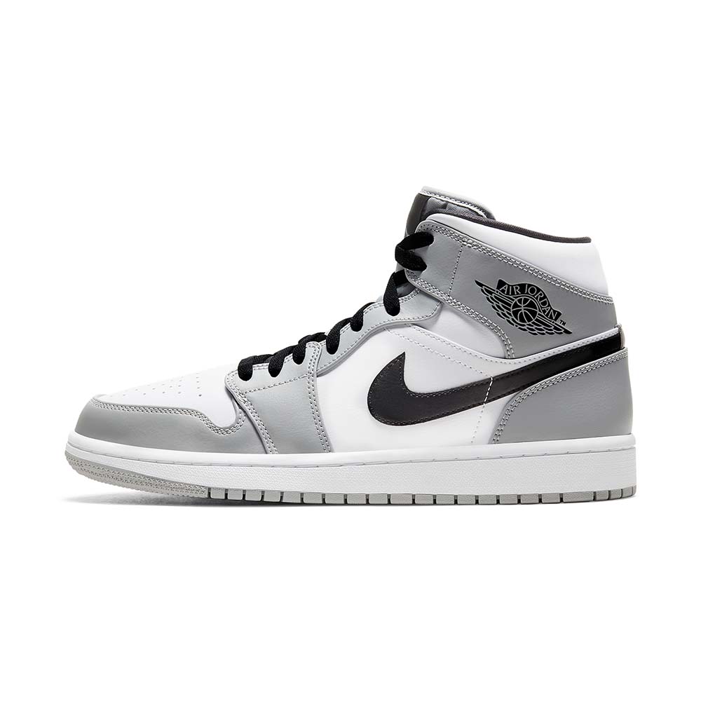 Air Jordan 1 Mid  ‘ Light Smoke Grey ‘ 554724-092