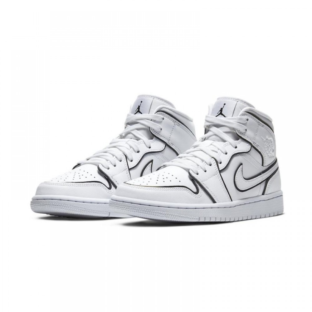 WMNS AIR JORDAN 1 MID SE  ‘ IRIDESCENT TRIM ‘ CK6587-100