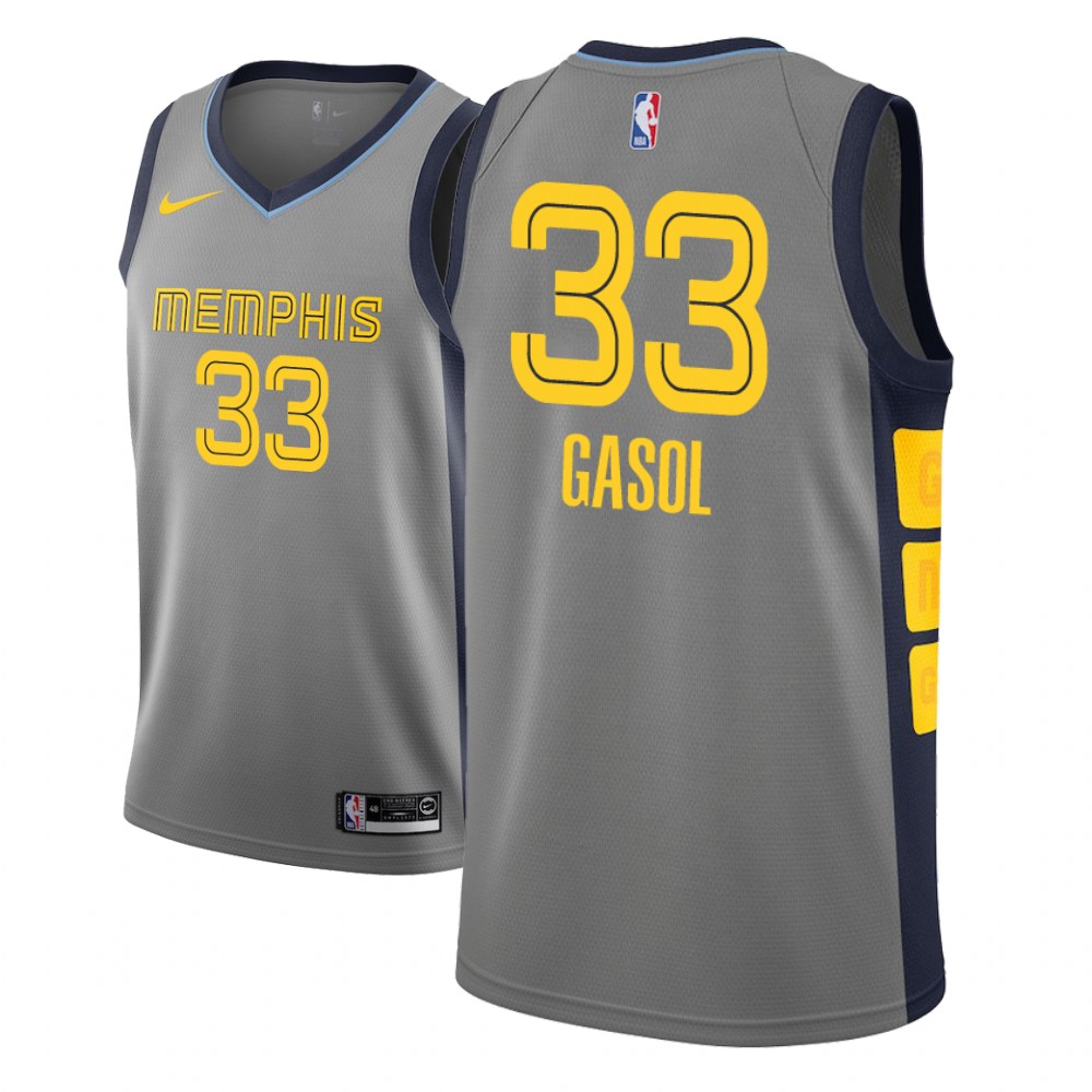 Men Marc Gasol Grizzlies City Edition Jersey