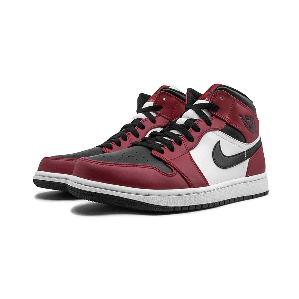 Air Jordan 1 Mid  ‘ Chicago Black Toe ‘ 554724-069