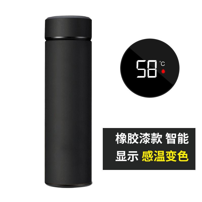 批发保温杯智能测温水杯316不锈钢创意温度显示商务礼品直杯定 制