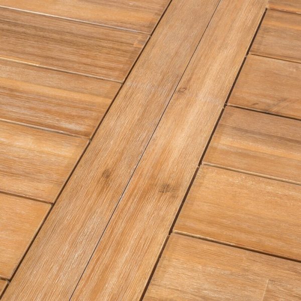 4 – Person Acacia Solid Wood Dining Set