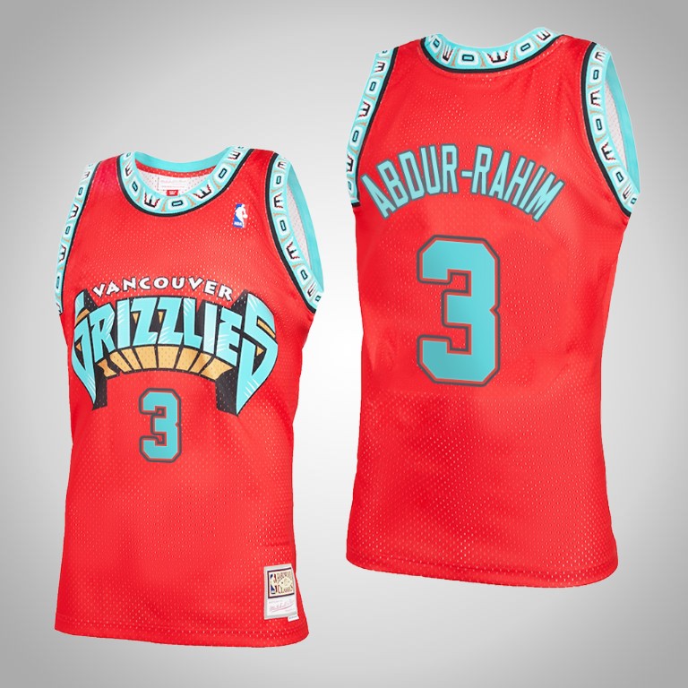 Grizzlies Shareef Abdur-Rahim Red Reload 2.0 Jersey