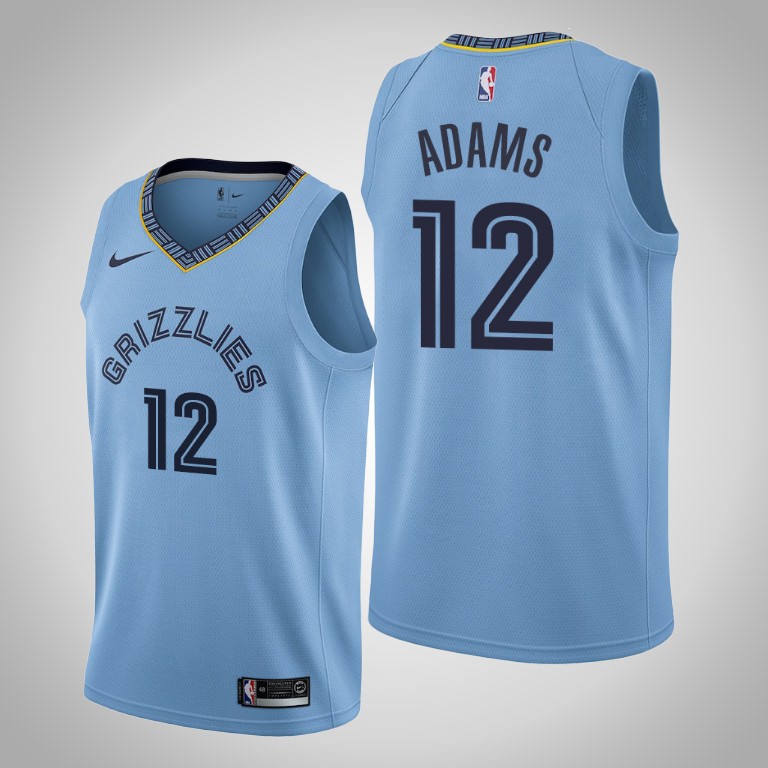 2021 Grizzlies Steven Adams Statement Edition Jersey Blue