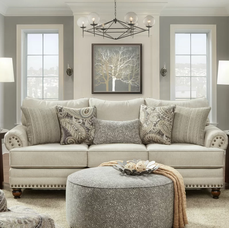 Freda 78'' Loveseat with Reversible Cushions