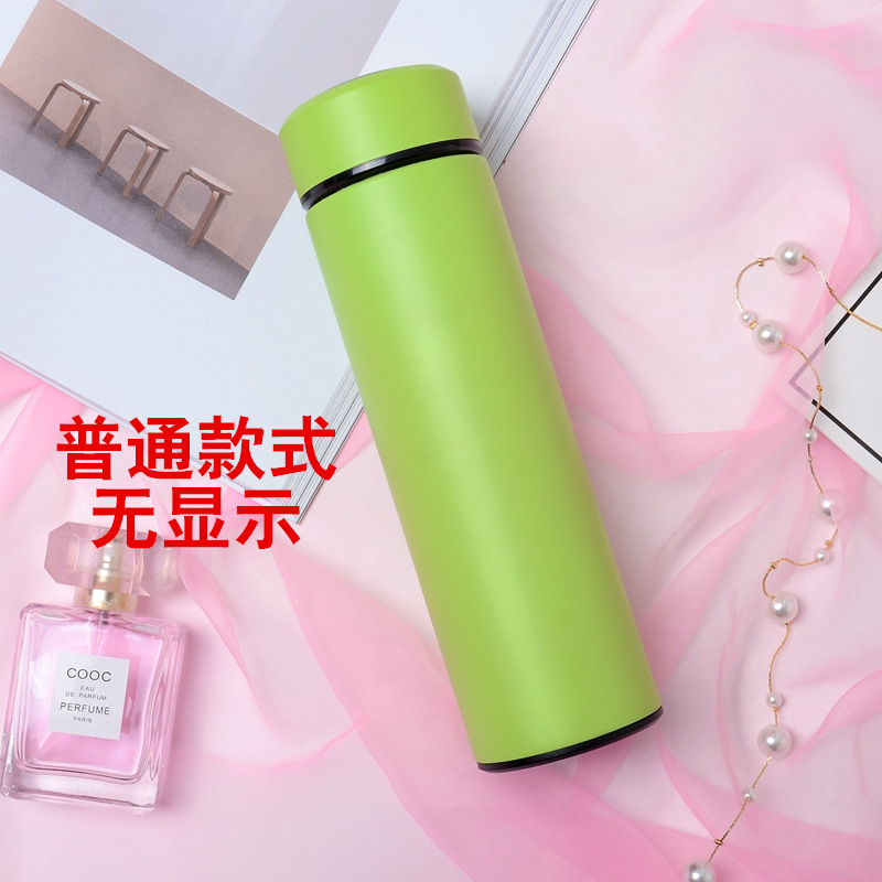 批发保温杯智能测温水杯316不锈钢创意温度显示商务礼品直杯定 制