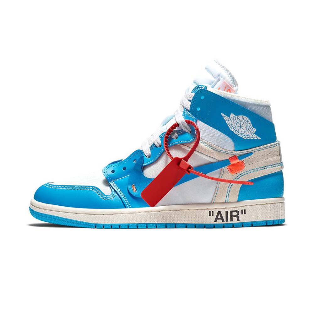 Off-White x Air Jordan 1 Retro High OG  ‘ UNC ‘ AQ0818-148