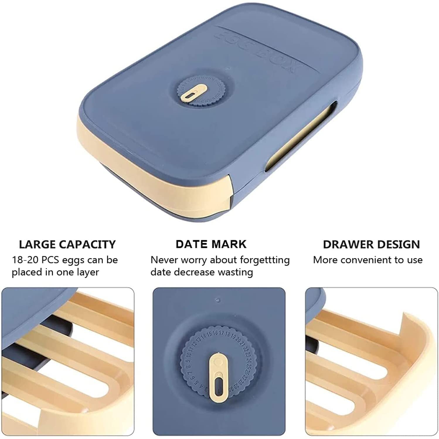 صندوق درج تخزين البيض